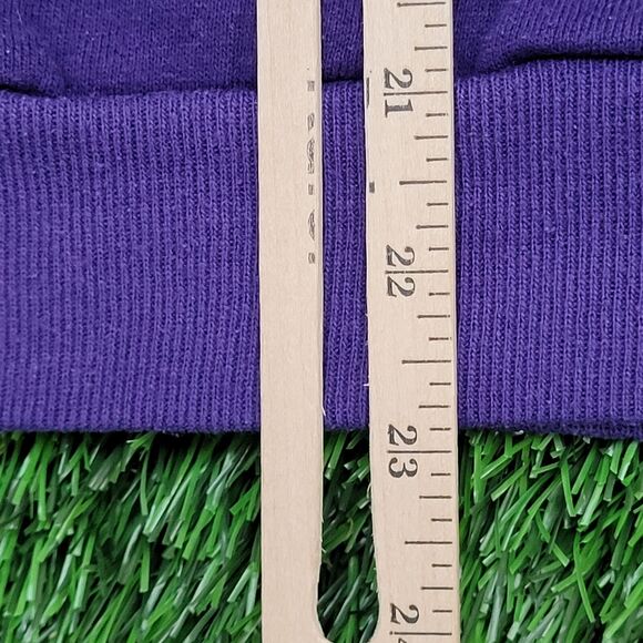 Vintage 80s Jerzees Sweatshirt Womens Large 20x23 Purple - Picture 12 of 12